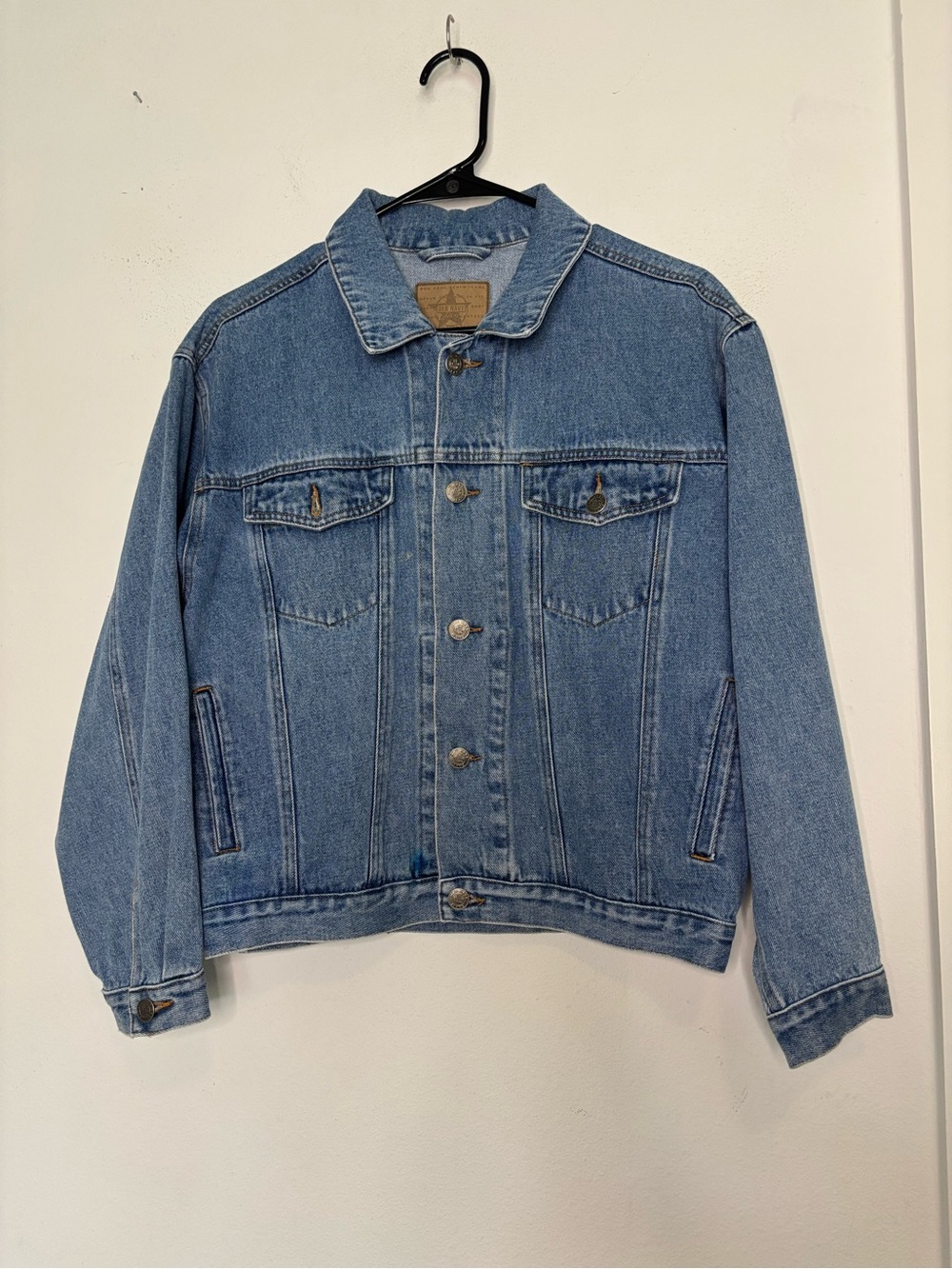 OLD NAVY VINTAGE MEDIUM WASH JEAN JACKET SZ 12/14